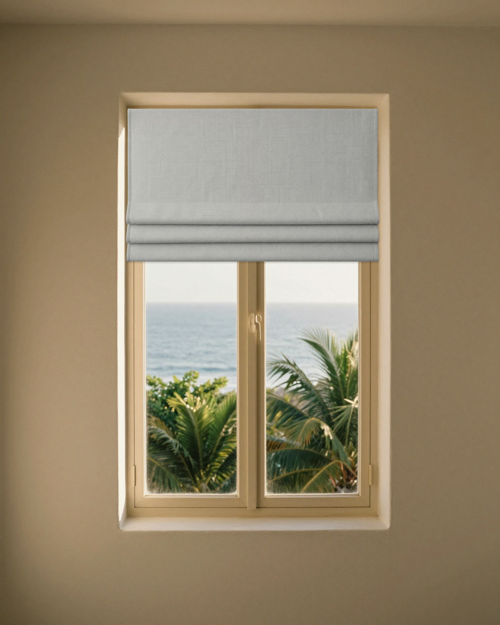 flat-roman-shade — fog · locked window scene v7