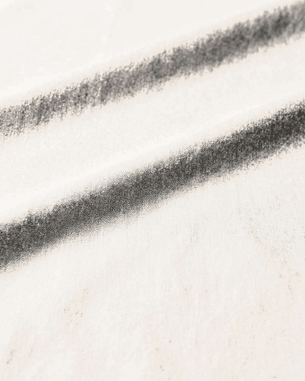 flat roman shade — ivory