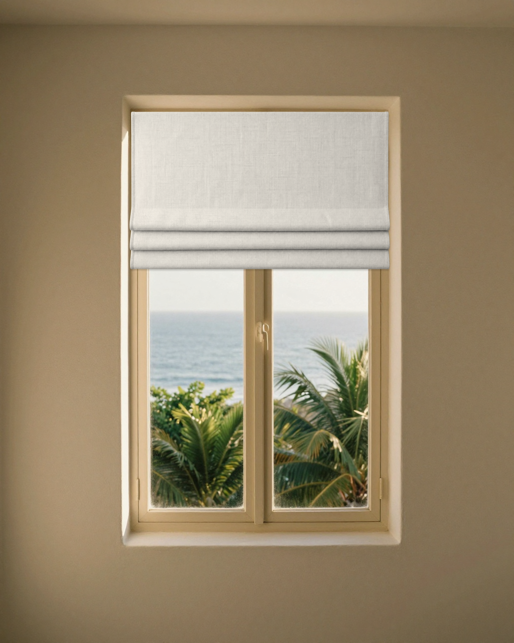 flat-roman-shade — ivory · locked window scene v7