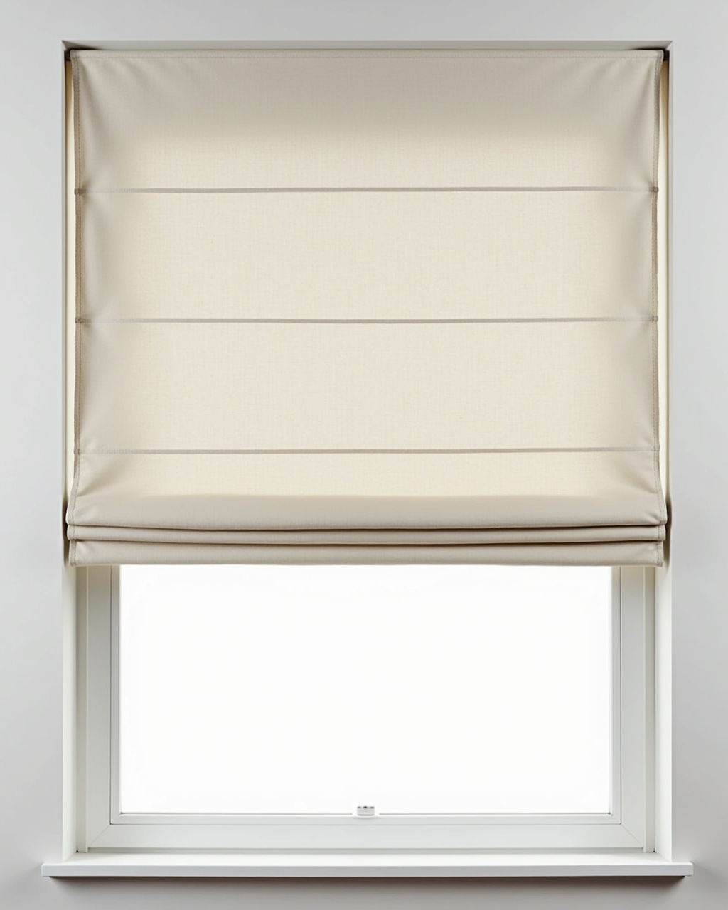Flat roman shade flat product view