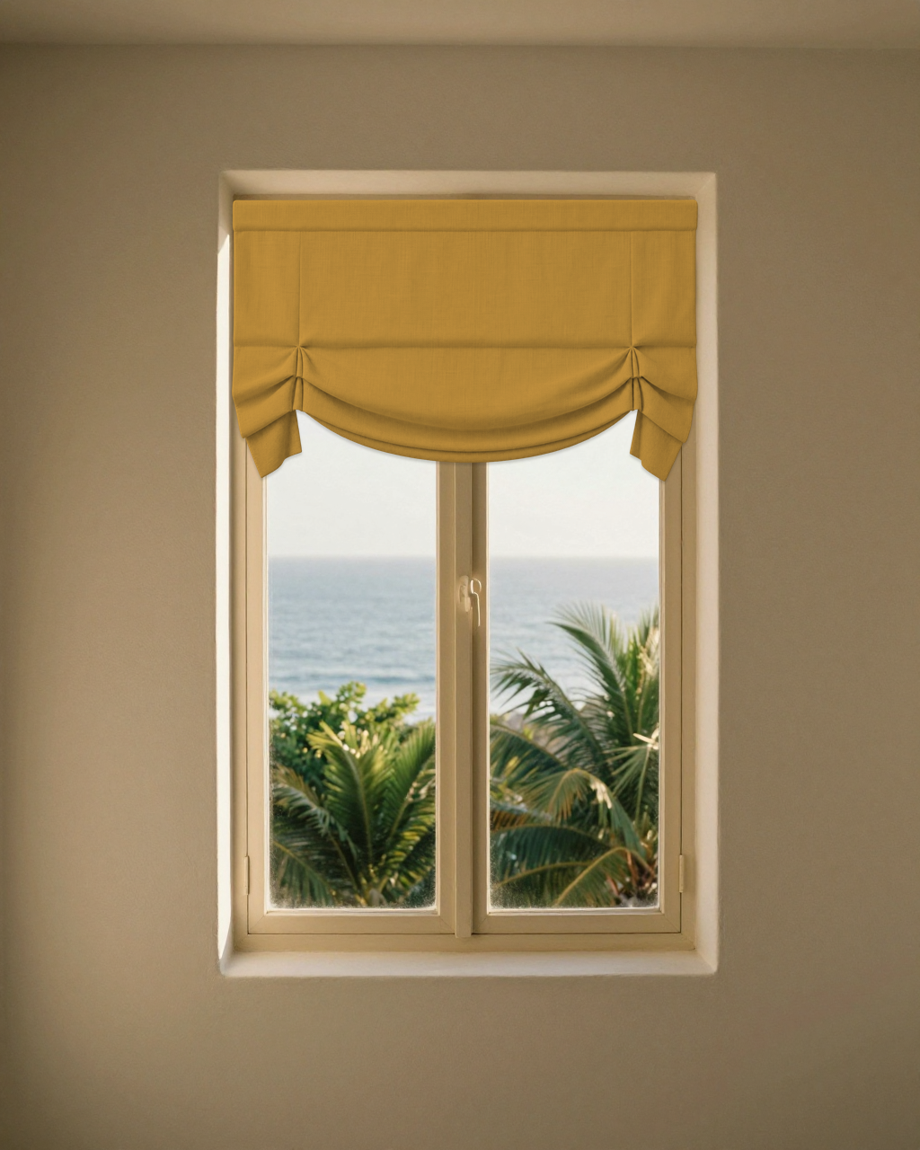 london-roman-shade — honey · locked window scene v7