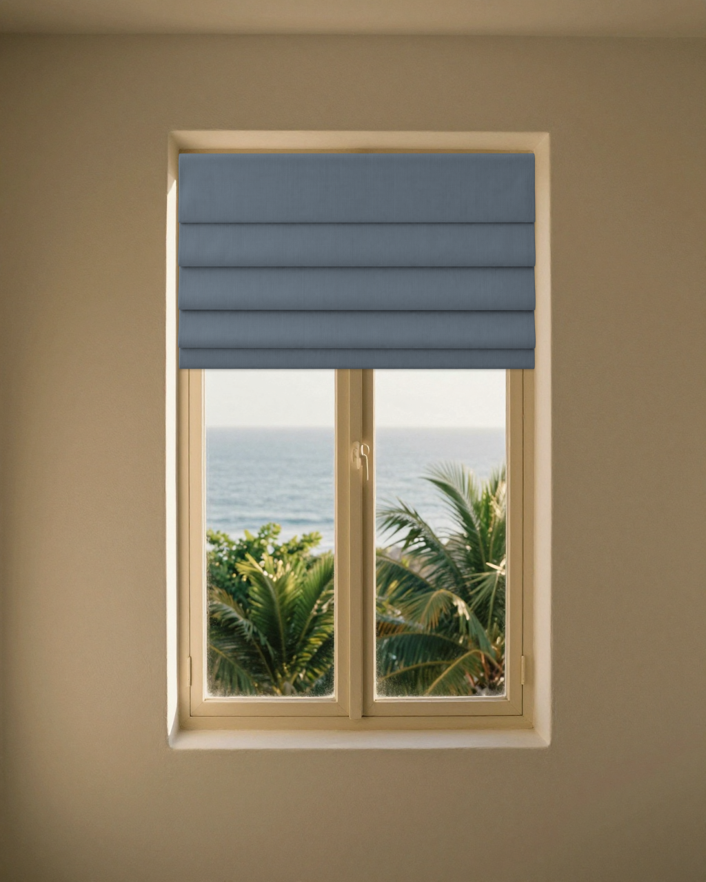 pleated-roman-shade — slate · locked window scene v7