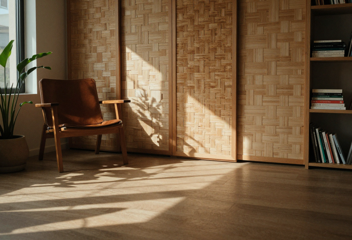 Room scene — Reed & Grass styled in a full space