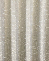 Cloud Geometry — 20A · Custom light filtering patterns drapery · All Shades Studio
