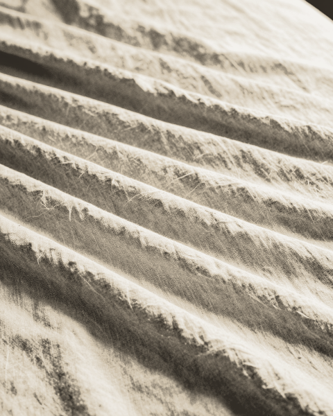 The Coastal Weave — Natural fabric swatch