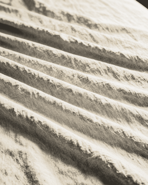 The Coastal Weave — Oat fabric swatch