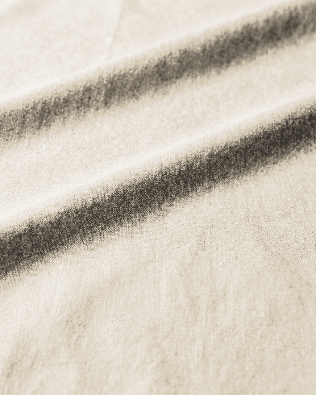 flat roman shade — natural