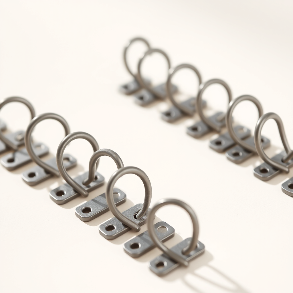 Single Finger Hooks — Track — 16 Pack