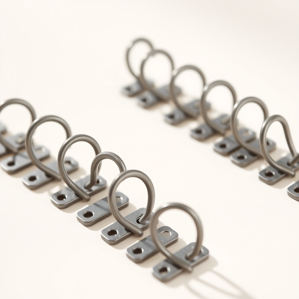 Single Finger Hooks — Track — 16 Pack