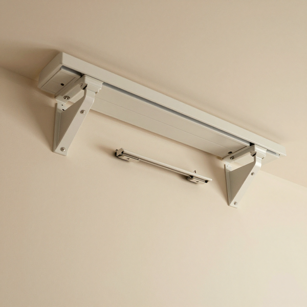 Curtain track kit with brackets and gliders