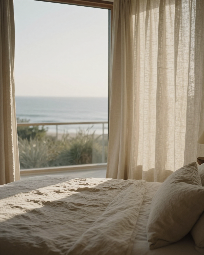 Flax linen for slow mornings
