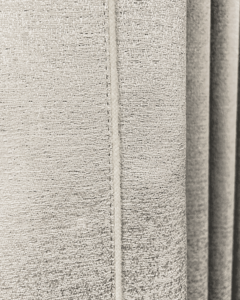 The Lyocell — Greige fabric swatch