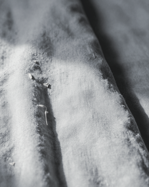 The Morning Linen — Storm fabric swatch