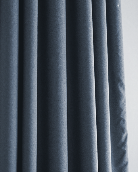 The Night Harbor — Slate Blue fabric swatch