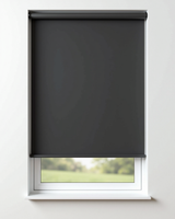 Blackout roller shade flat product view