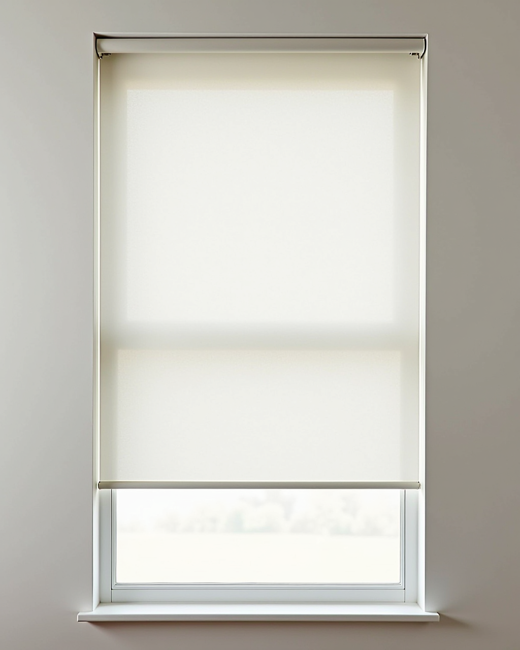 Sheer roller shade flat product view