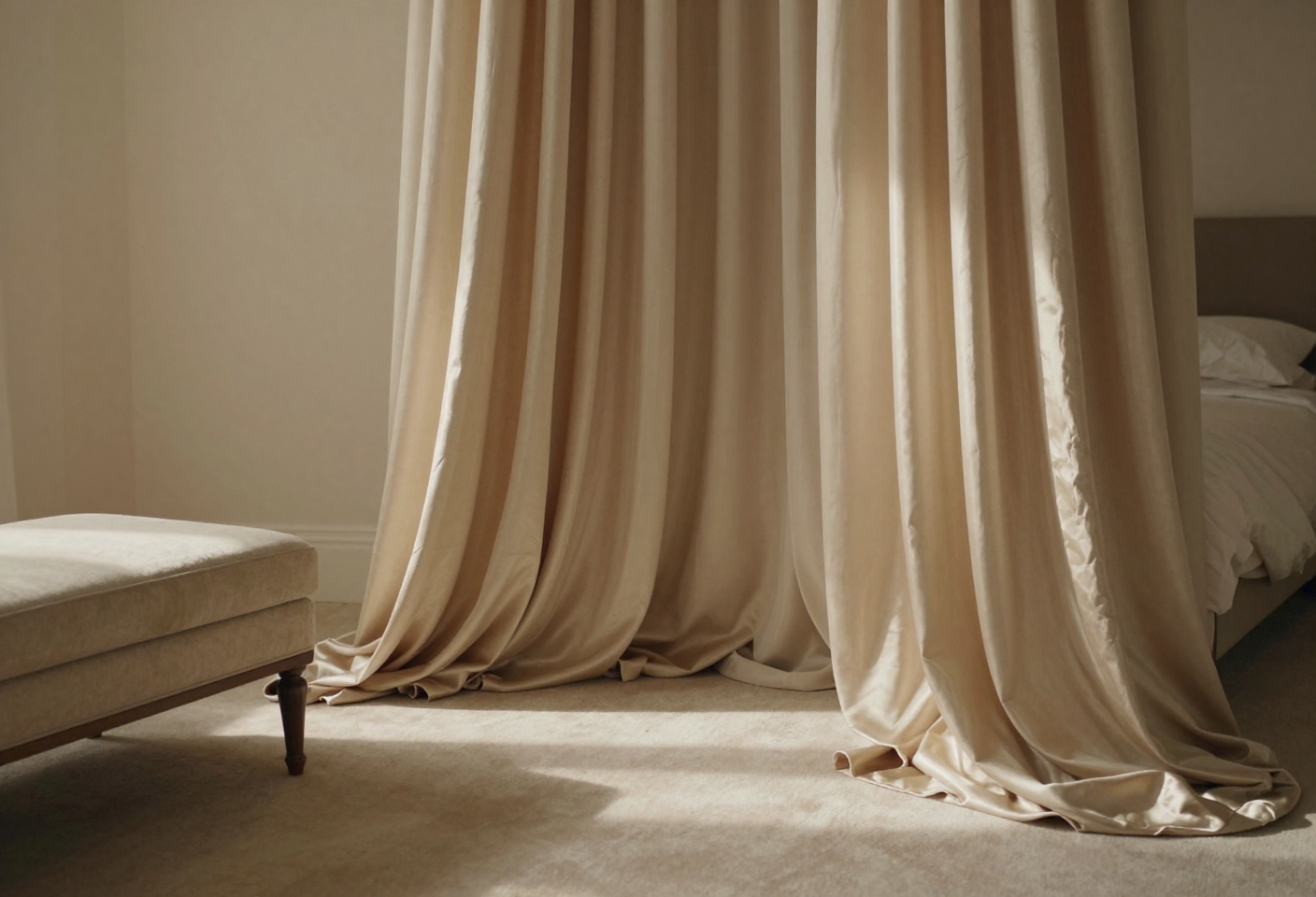 Room scene — The Silk Road styled in a full space