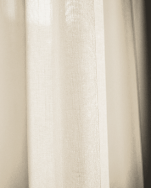The Veil Linen — Natural fabric swatch
