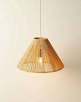 Matchstick woven wood shade flat product view